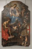 Giovanni Battista Paggi, Vierge à l'enfant, Saint Georges et Saint Jean-Baptiste.