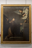 JUSEPE DE RIBERA e collaboratore (Jativa 1691 - Napoli 1652)
San Francesco d'Assisi riceve dall'angelo i sette privilegi