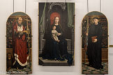 GERARD DAVID
Oudewater 1460 ca. - Bruges 1623
Madonna col Bambino. S. Gerolamo e S. Benedetto (ante del polittico della Cervara).