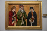FRANCESCO BREA
(NIZZA, DOCUMENTATO 1512-1555)
San Giovanni evangelista, san Zaccaria e una santa