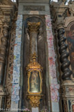 La basilique Santa Maria delle Vigne. La Vierge de la colonne et du Lait.
