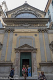 L’Eglise de San Luca. La façade de l’édifice, reconstruite au XVIIe siècle, conserve encore les caractéristiques de l’église génoise typique.