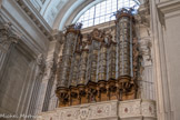 Eglise de Sainte Marie de l'Assomption  di Carignano. L'orgue monumental à tuyaux a été réalisé entre  1656 et 1660 dpar le jésuite hollandais Willem Hermans. Ici, les vantaux sont fermés.