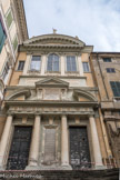 Via Balbi. Eglise des Saints Gerolamo et Francesco Saverio , ancienne bibliothèque universitaire.