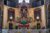 Eglise de San Giovanni di Prè. Derrière le crucifix, 