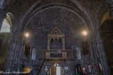 Eglise de San Giovanni di Prè. A gauche, la Vierge sur le trône, avec Saint Jean et d'autres Saints, (1599), Bernardo Castello. A droite, la Vierge avec saint Jean Baptiste et Brigida du peintre Giulio Benso.