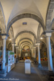 Eglise de San Giovanni di Prè. Le plan de l'église inférieure, en forme de 