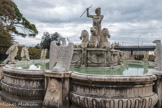 Villa del Principe. Palais d'Andrea Doria.<br> Fontaine de Neptune réalisée par Taddeo Carlone, son frère Giuseppe et son jeune fils Battista dans les années 1599 - 1601.
