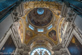 Église Santa Maria di Castello. Coupole, Anges et Saints, Giovanni Carlone.