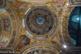 Église Santa Maria di Castello. Coupole, Anges et Saints, Giovanni Carlone.
