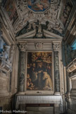 Église Santa Maria di Castello. La chapelle fut rénovée en 1601-1603 et dédiée aux Saint Domenico et Giacinto. Sur les côtés, les monuments funéraires du commanditaire Benedetto Giordano et de sa mère, Laura Della Chiesa, oeuvre de Battista Casella, auteur de toutes les décorations en marbre. Sur la voûte, fresques de Bernard Castello, avec Dieu le Père et deux épisodes de la vie de saint Giacinto.  Sur l'autel, la toile représentant Saint Dominique revêtant de l'habit de l'ordre san Giacinto Odrowaz, en présence de son oncle Iwon Odrowaz, archevêque de Cracovie, 1604, Aurelio Lomi.
