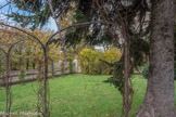 Château de Rocca Grimalda. <br> Le Jardin secret ou Jardin Monastique médiéval.