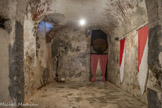 Château de Rocca Grimalda. <br>Les caves.