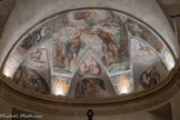 Lerma. <br> Dans la cuvette de l'abside, on peut voir des fresques de Giulio Benso (1592-1668), élève de Giovanni Battista Paggi.