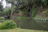 Villa Durazzo Pallavicini. <br> Ier acte : le retour à la nature. L'eau sous forme de cascade et de lac dans la scène ‘horrible’ du Vieux Lac où l'on sent la puissance ancestrale de la matière.