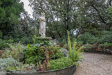 Villa Durazzo Pallavicini. <br>3ème acte : la catharsis. Le Viridario représente le jardin personnel de la déesse où elle cultive les plantes durant l'hiver pour assurer la continuité de la vie sur la terre..