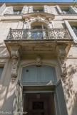 Hôtel de Lunas. Porte donnant sur le jardin.