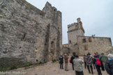 <strong>Saint-Laurent-des-Arbres</strong> <br> L'église fortifiée et le donjon.