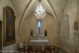 <strong>Saint-Laurent-des-Arbres</strong> <br> L'église fortifiée. Chapelle de gauche du transept.