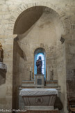 <strong>Saint-Laurent-des-Arbres</strong> <br> L'église fortifiée. Absidiole de droite.