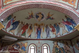 Saint Irénée. <br> Les fresques relatant la vie du Christ : l'Ascension.