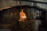 La première cuisine du château, à l'époque féodale, et qui servait aussi de fournil pour les habitants du village. Ainsi, la taxe était levée par le propriétaire du lieu.