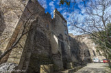 La face Nord du château.