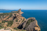 La Ciotat.  <br> Au fond, le Bec de l'Aigle, et derrière, l'île Verte.