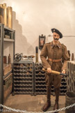 Le petit ouvrage de la Frassinéa. <br> Réserve classique pour munitions de 47mm et grenades.