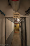 Le petit ouvrage de la Frassinéa. <br> Entrée de la casemate active.