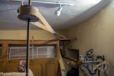 Saint-Sauveur-sur-Tinée <br> Le moulin. Le mouvement est transmis par une courroie au blutoir.
