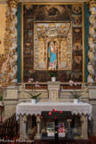 Saint-Sauveur-sur-Tinée <br> Retable du Rosaire.