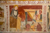 Chapelle Saint Sébastien de Roure. <br> Prédicateur itinérant, il exhorte la population de son diocèse et des régions environnantes à la conversion, étant lui-même un exemple de sobriété et de vertus.