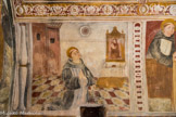 Chapelle Saint Sébastien de Roure. <br> Bernard de Menthon, appelé également Bernard d'Aoste et Bernard du Mont-Joux, naît vers 1020. Ordonné diacre, il est chanoine et donc membre du chapitre de la cathédrale d'Aoste où il exerce la fonction d'archidiacre.