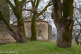 La chapelle Notre Dame du Revest. Une fois la Provence libérée des sarrasins, Geoffroi de Rians, fils de Pons le jeune et neveu de Guillaume comte de Provence (un des libérateurs), reçu la terre du Revest, comme nombreux seigneurs ou descendants reçurent à l’époque des terres et des titres (à l’exemple des vicomtes de Marseille) en récompense de leurs participation aux combats. Toutefois, ayant à cœur de conserver la vocation religieuse du lieu, Geoffroi de Rians céda en 1025 la terre du Revest à l’abbaye St Victor de Marseille qui avait alors nombreuses possessions dans la région. Ce don, nous précise la charte de St Victor, est fait en vue de rebâtir le monastère. C’est ainsi que le monastère au début du XI e siècle est reconstruit.<br>L'édifice est inscrit à l'Inventaire des Monuments Historiques en 1926. La chapelle et son environnement, avec les chênes centenaires, ont reçu le label « site classé » en 1934.