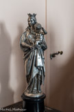 Le château de Saint-Martin-de-Pallières. Vierge de Notre-Dame-de-la-Garde.