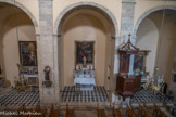 L'église de Saint-Martin-de-Pallières. Les grands travaux exigeaient l’engagement de maîtres d’œuvre confirmés. À Saint-Martin, Pierre Puget, qui a effectué plusieurs chantiers pour les Laurens à Aix dont l’hôtel de Peyrolles, semble avoir inspiré les plans de l’église dont le classicisme et la facture urbaine suscitent intérêt et surprise dans cet environnement.