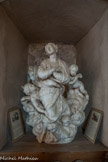 L'église de Saint-Martin-de-Pallières. Le groupe représentant l’Assomption de la Vierge, a traditionnellement été attribué à l’artiste Pierre Puget. En effet, ce dernier était un proche de la famille des Laurens et aurait conçu le plan sur lequel fut aménagé l’hôtel particulier de Pierre de Laurens, actuel hôtel de Boisgelin, à Aix-en-Provence. C’est donc tout naturellement qu’un rapprochement peut être fait entre cette œuvre et le sculpteur marseillais.