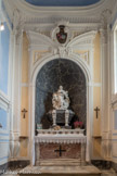 L'église de Saint-Martin-de-Pallières. Le groupe de l’Assomption dans la chapelle de la Vierge.