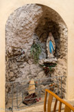 L'église de Saint-Martin-de-Pallières. Chapelle Notre-Dame de Lourdes.
