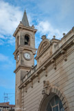 <center>Aimargues. </center> L'église paroissiale Sainte Croix.