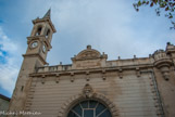<center>Aimargues. </center> L'église paroissiale Sainte Croix.