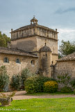 <center>Le château de Teillan. </center> .... c'est pour cela qu'il y a un deuxième cadran inversé sur le pigeonnier.