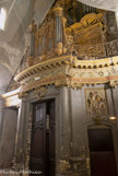 <center>L'église des Carmes</center>La tribune et le buffet d’orgue. Actuellement muettes, elles possèdent le buffet le plus ancien des instruments marseillais, sculpté en 1690. La partie instrumentale, construite par F. Mader en 1884, comprend 19 jeux et 2 claviers.