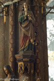 <center>L'église des Carmes</center>Statues dans le c hoeur.