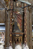 <center>L'église des Carmes</center>Statues dans le c hoeur.