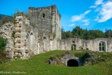 <center></center><center>Le château de Thomas II. </center>  Tour nord-ouest.