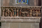 <center></center><center>L'église paroissiale Saint-Laurent </center>Les saintes femmes au tombeau, la Descente de croix et les pèlerins d'Emmaüs.
