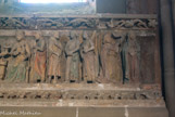 <center></center><center>L'église paroissiale Saint-Laurent </center>L'Annonciation, Joseph est averti par deux anges de la paternité divine de Jésus et de l'impérieuse nécessité de la fuite en Égypte pour échapper au massacre des Innocents.