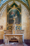 <center></center><center>L'abbaye de Hautecombe. </center> Chapelle et tombeau du roi d'Italie Umberto II et de la reine Marie-José.